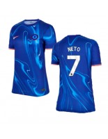 Chelsea Pedro Neto #7 Domácí Dres pro Dámské 2024-25 Krátký Rukáv